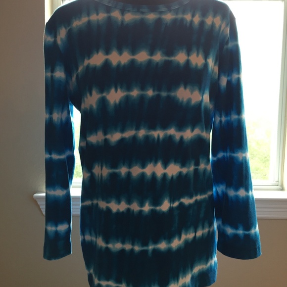 Jones New York Tops - Jones New York Blue Tie Dye Top M